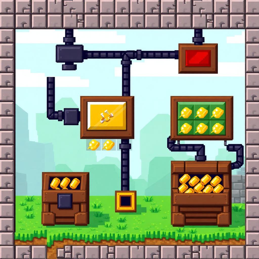 Automatic Item Sorter with Overflow Protection