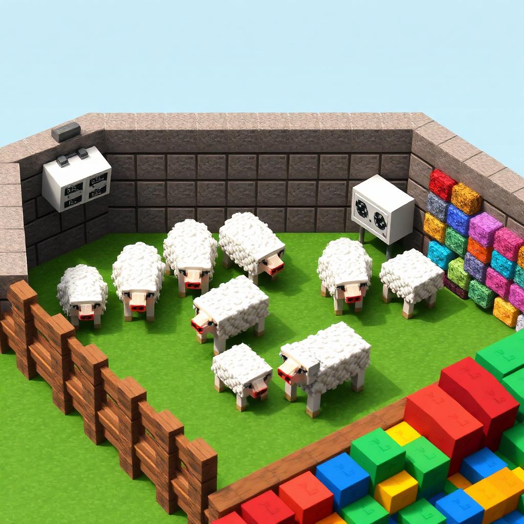 Automatic Wool Farm with Observers