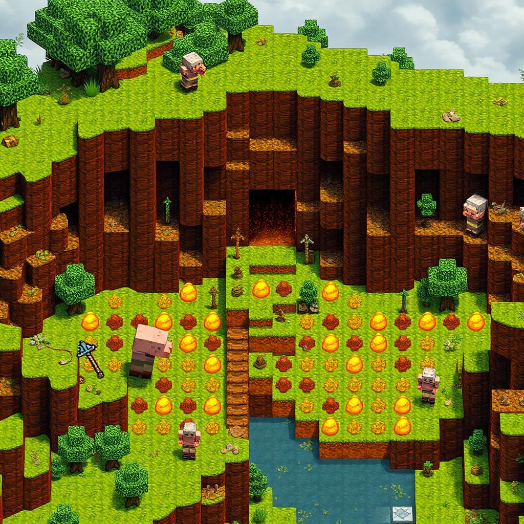 Gold Farm Primer with Nether Portals